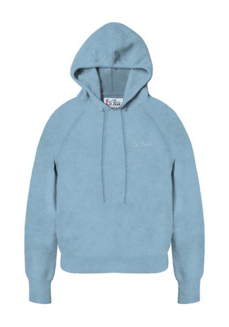 Pull donna con logo SAINT BARTH | ELD002 ELIDE0014G STRETCH 31 LIGHT BLUE